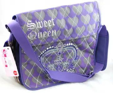 Сумка на ремне 2 отделения, 1 карман "Queen" (03865) обложка книги