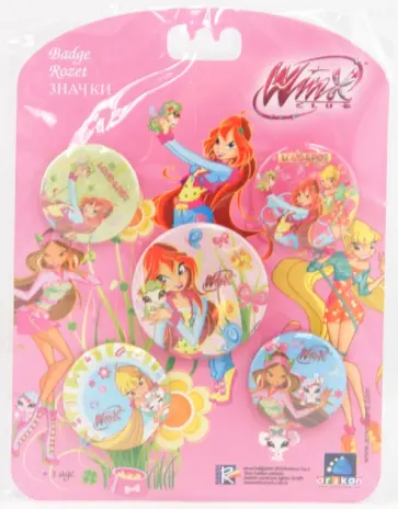 Значки (5шт) (11116) обложка книги