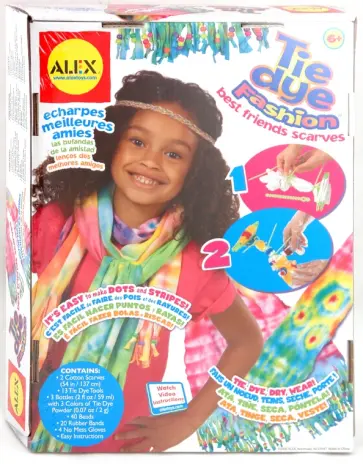 Шарф "БАТИК" своими руками (2 штуки) от 6 лет (140W) обложка книги