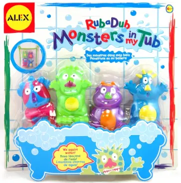 Игрушки для ванны "Монстры" (700M) обложка книги