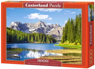 Puzzle-3000 "Озеро, Италия" (C-300198-М) обложка книги