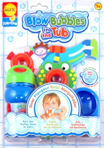 Набор  для мыльных пузырей "Дайвинг"с жидким мылом (832WD) обложка книги