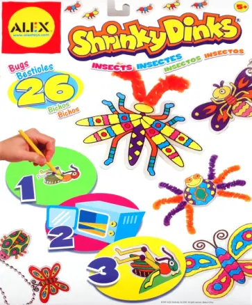 Набор"НАСЕКОМЫЕ" для игрушек, брелоков и т.д. (397I) обложка книги