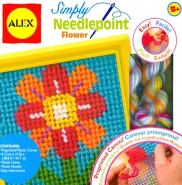 Набор для вышивания "Цветок" (395F) обложка книги