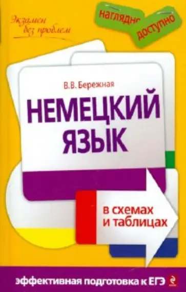 Виктория Бережная - Немецкий язык в схемах и таблицах обложка книги