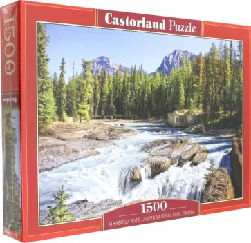 Puzzle-1500. "Национальный парк, Канада" (C-150762) обложка книги