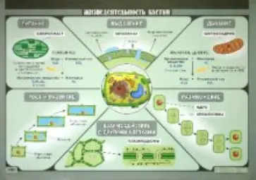 Г. Свешникова - Жизнедеятельность клетки обложка книги