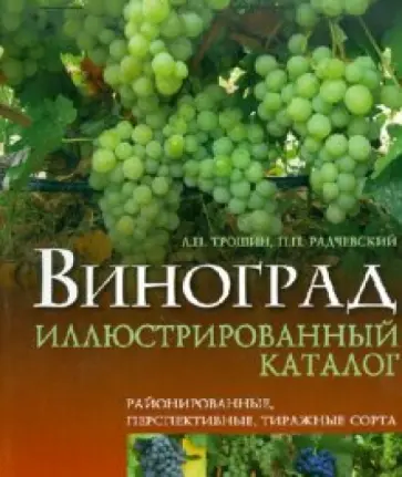 Трошин, Радчевский - Виноград. Иллюстрированный каталог. Районированные, перспективные, тиражные сорта обложка книги