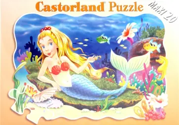 Puzzle-20 MAXI "Русалочка" (С-02108-NEW) обложка книги