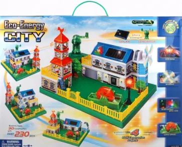 Научный опыт: Эко-солнечный город (36323) обложка книги