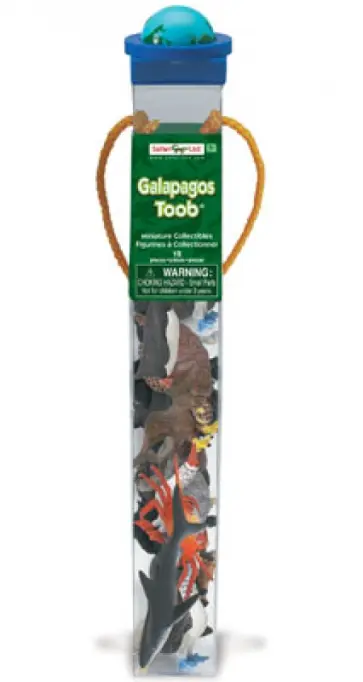 Галапагосские жители, 12 штук (681704) обложка книги