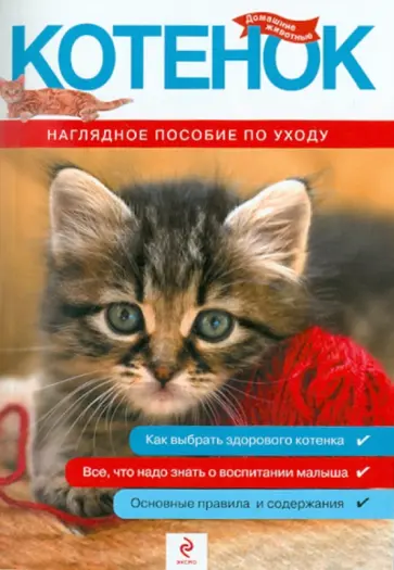 Митителло, Сонина - Котенок. Наглядное пособие по уходу обложка книги