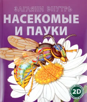 Насекомые и пауки обложка книги