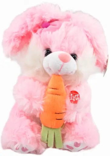 Зайчик с морковкой "Радость и веселье" (М94137с) обложка книги