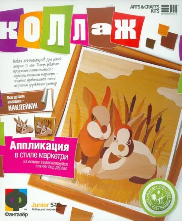 Коллаж "Братья кролики" СИМВОЛ 2011 ГОДА (887008) обложка книги