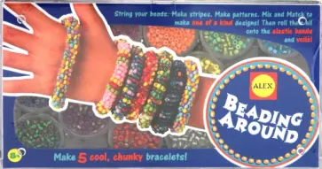 Браслеты из бусин: всё для плетения (131W) обложка книги