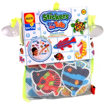 Набор фигурок-стикеров для ванной "Пляж" (633W) обложка книги