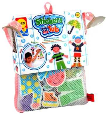 Набор стикеров для ванной "Друзья" (в сетке) (634W) обложка книги