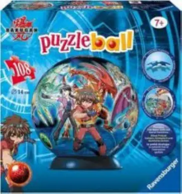Пазл-шар "Bakugan" 108 элементов (116164) обложка книги