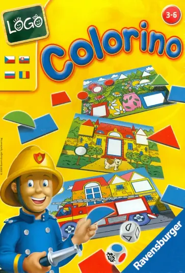 Игра настольная "Logo Colorino" (243693) обложка книги