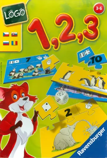 Игра настольная "Logo 1,2,3" (243716) обложка книги