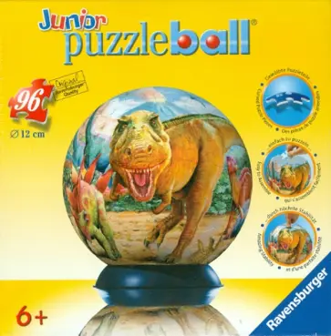 Пазл-шар "Динозавры" (113729) обложка книги