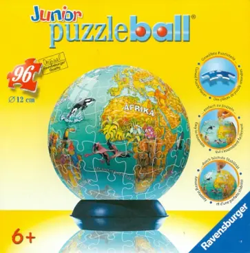 Пазл-шар "Глобус детский" (113811) обложка книги