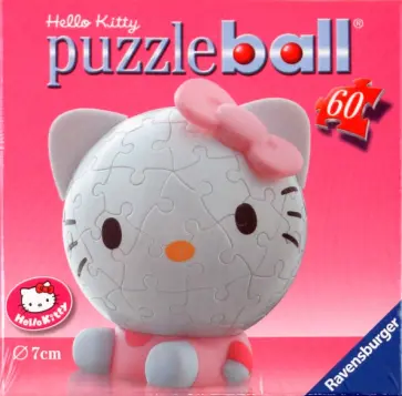 Пазл-шар "Hello Kitty Big Face" 60 элементов (114160) обложка книги