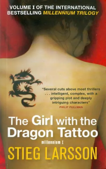 Stieg Larsson - The Girl With the Dragon Tattoo обложка книги