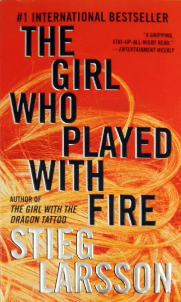 Stieg Larsson - The Girl Who Played With Fire обложка книги