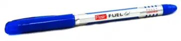 Ручка гелевая "FUEL" синяя (F-879) обложка книги