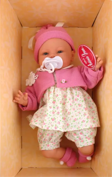 Кукла-младенец "Нани" в розовом (4443H) обложка книги