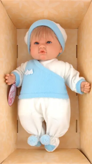 Кукла Тео в голубом (5518BR) обложка книги