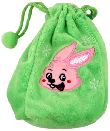 Мешочек "Зайка" плюшевый (94337) обложка книги