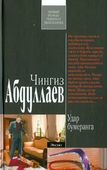 Чингиз Абдуллаев - Удар бумеранга обложка книги