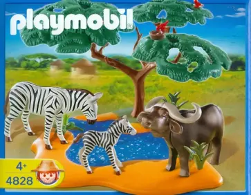 Буйвол с зебрами (4828) обложка книги