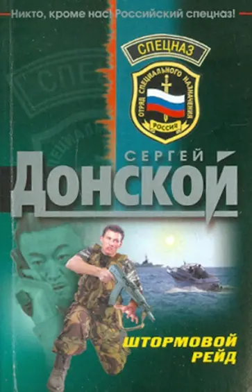 Сергей Донской - Штормовой рейд обложка книги