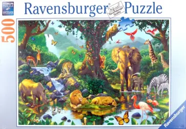 Пазл "Гармония в джунглях" (141715) обложка книги