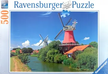 Пазл "Ветряные мельницы" (141739) обложка книги