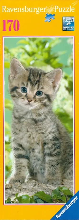 Пазл-панорама "Котенок на ветке". 170 элементов (151233) обложка книги