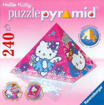 Пазл-пирамида "Hello Kitty 3D" (114375) обложка книги