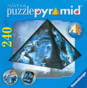 Пазл-пирамида "Avatar 3D", 240 элементов (114412) обложка книги