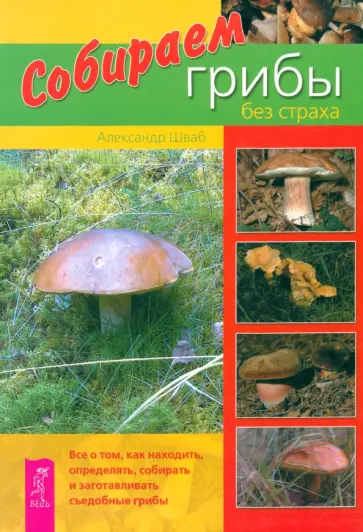 Александр Шваб - Собираем грибы без страха. Все о том, как находить, определять, собирать и заготавливать грибы обложка книги
