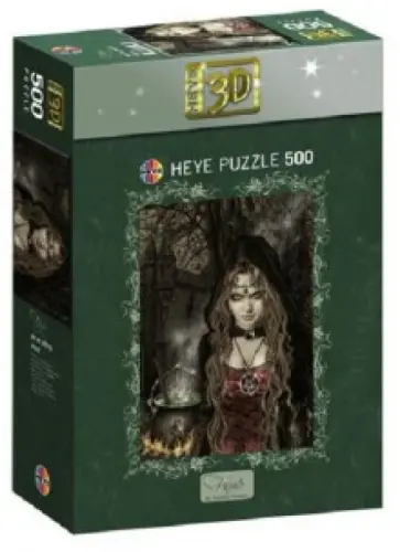 Puzzle-500 3D "Ведьма" (29370) обложка книги