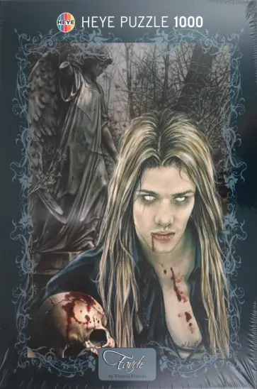 Puzzle-1000 "Вампир с черепом" (29310) обложка книги