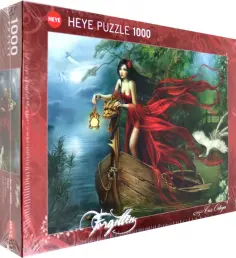 Puzzle-1000 "Лебеди" Ortega обложка книги