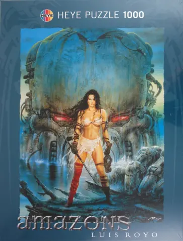 Puzzle-1000 "Красные глаза" Royo  (29269) обложка книги