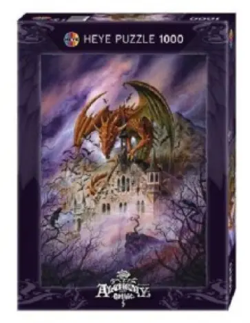 Puzzle-1000 "Дракон на крыше" (29278) обложка книги