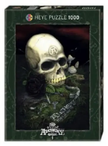 Puzzle-1000 "Черная роза" (29280) обложка книги