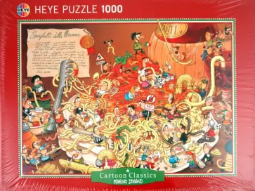 Puzzle-1000 "Спагетти" Degano (29221) обложка книги